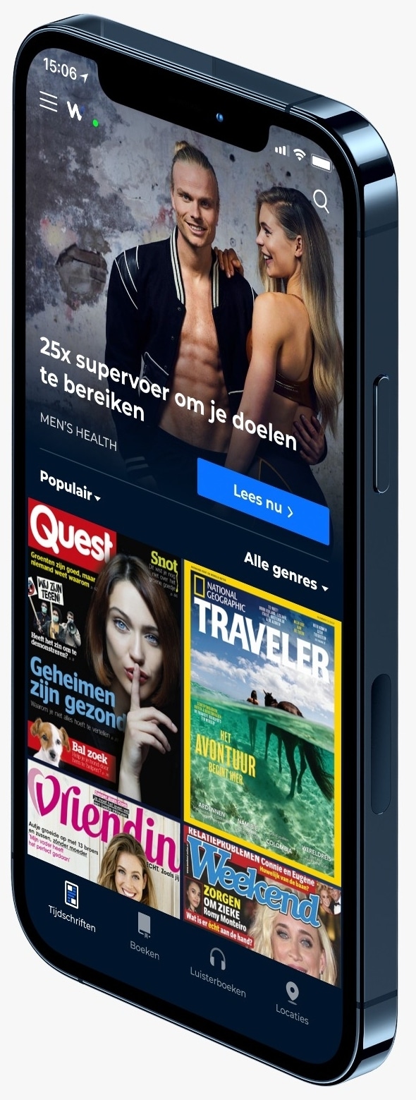 Wait biedt een scala aan tijdschriften, boeken en luisterboeken.
