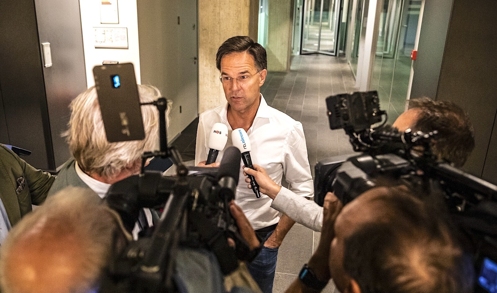 Premier Rutte, eerder deze week. Foto: ANP.