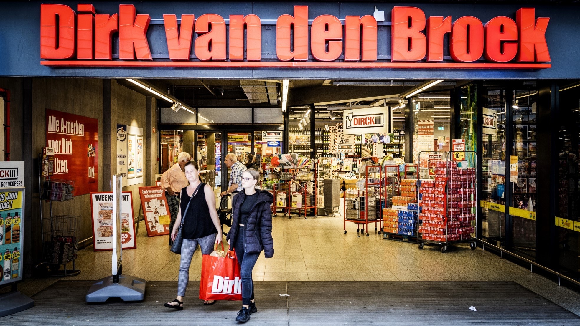 Een filiaal van Dirk van den Broek in Papendrecht. Foto: Jeffrey Groeneweg