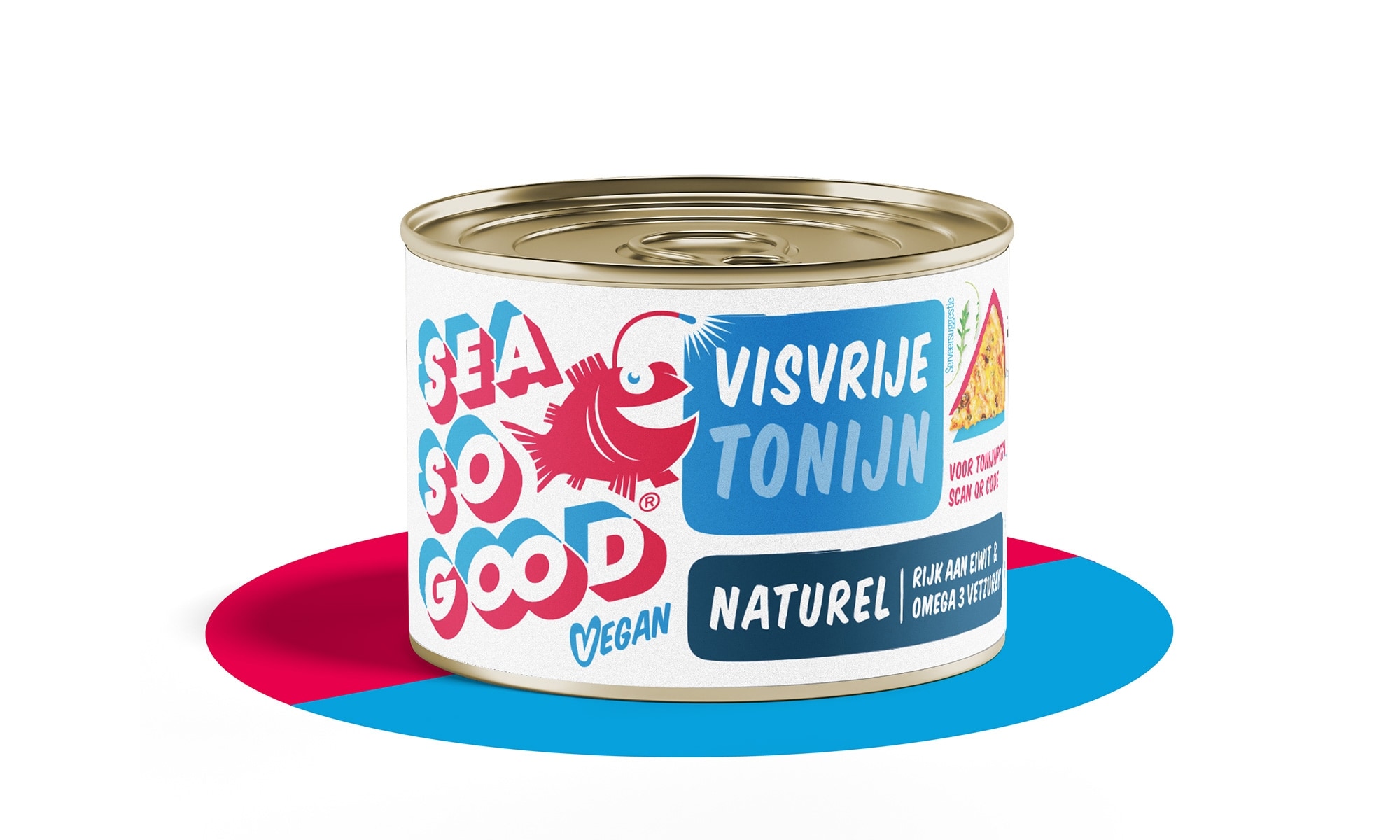 De tonijn in blik. Afbeelding: Seasogood.