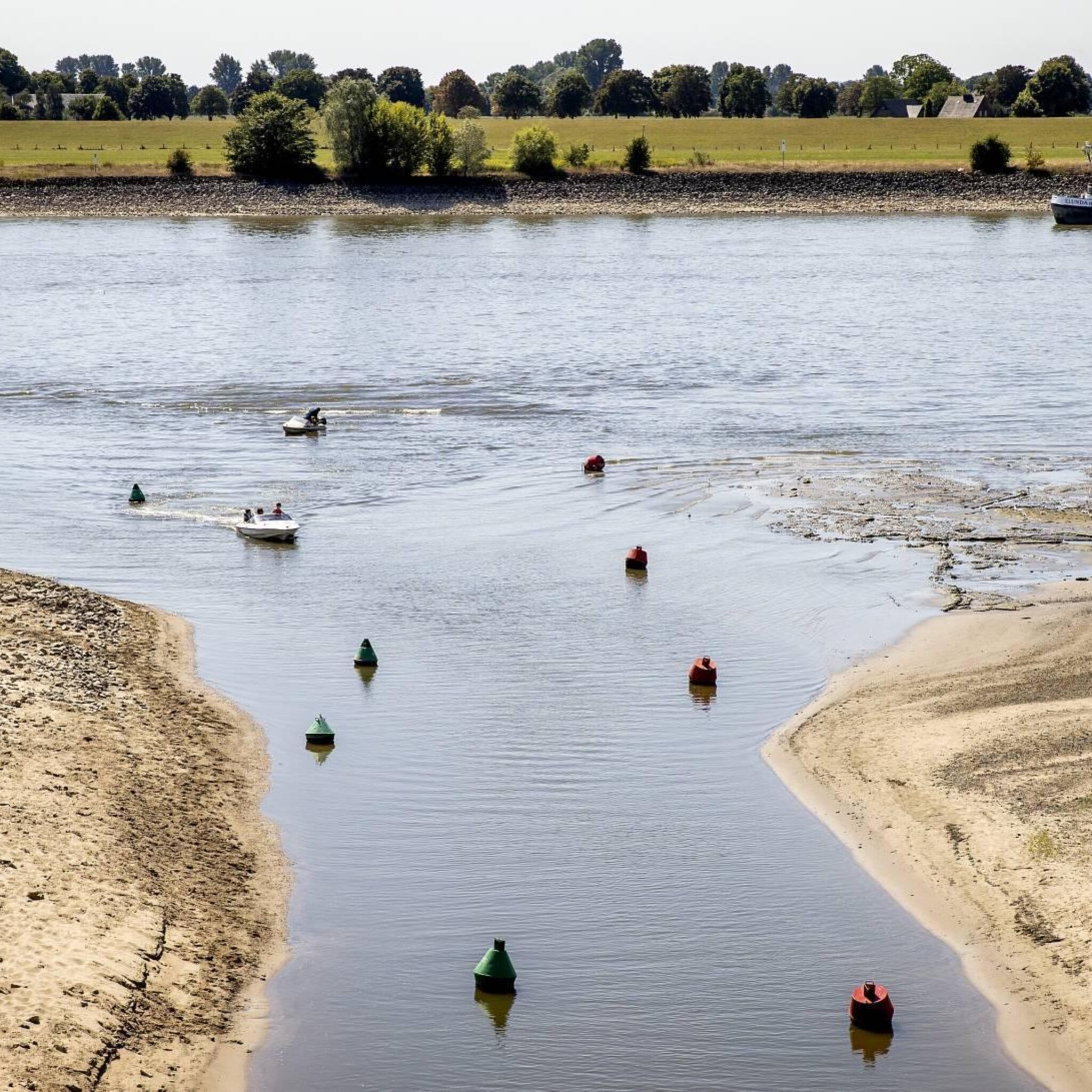duitse industrie waarschuwt voor lage waterstand in rijn