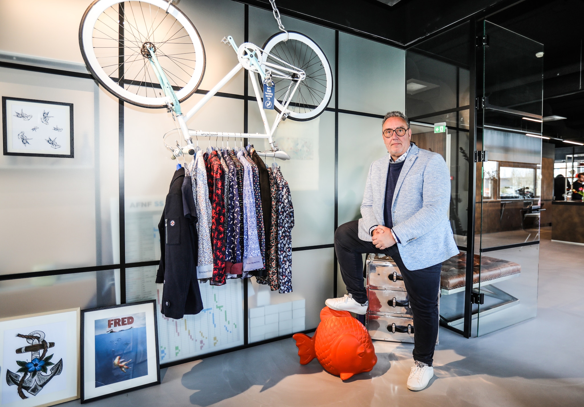 Rob Schalker, founder van A Fish Named Fred.