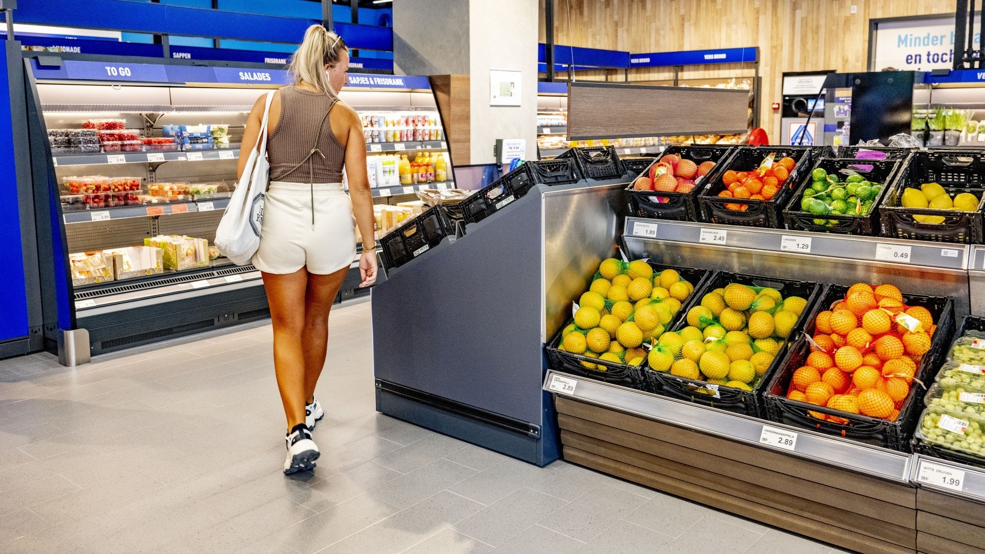 ALDI was eerder deze week nog in het nieuws met een kassaloos filiaal in het centrum van Utrecht. Foto: ANP