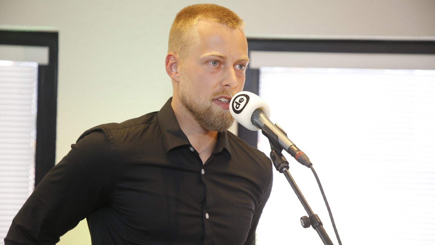 Jeffrey Otte van LesLoods in De Radiofabriek.