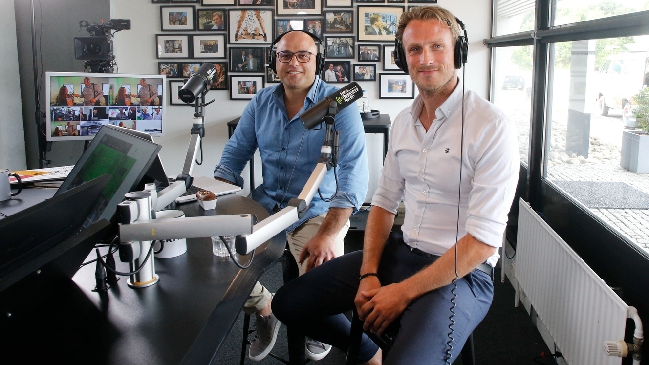 Raffi Aykaz en Thijs van der Zande te gast bij De Ondernemer Live XL. Foto: Ruud Voest