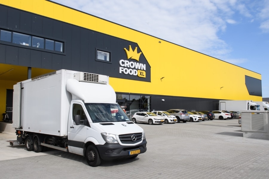 Het nieuwe distributiecentrum aan De Giem in Enschede. Foto: Lars Smook.