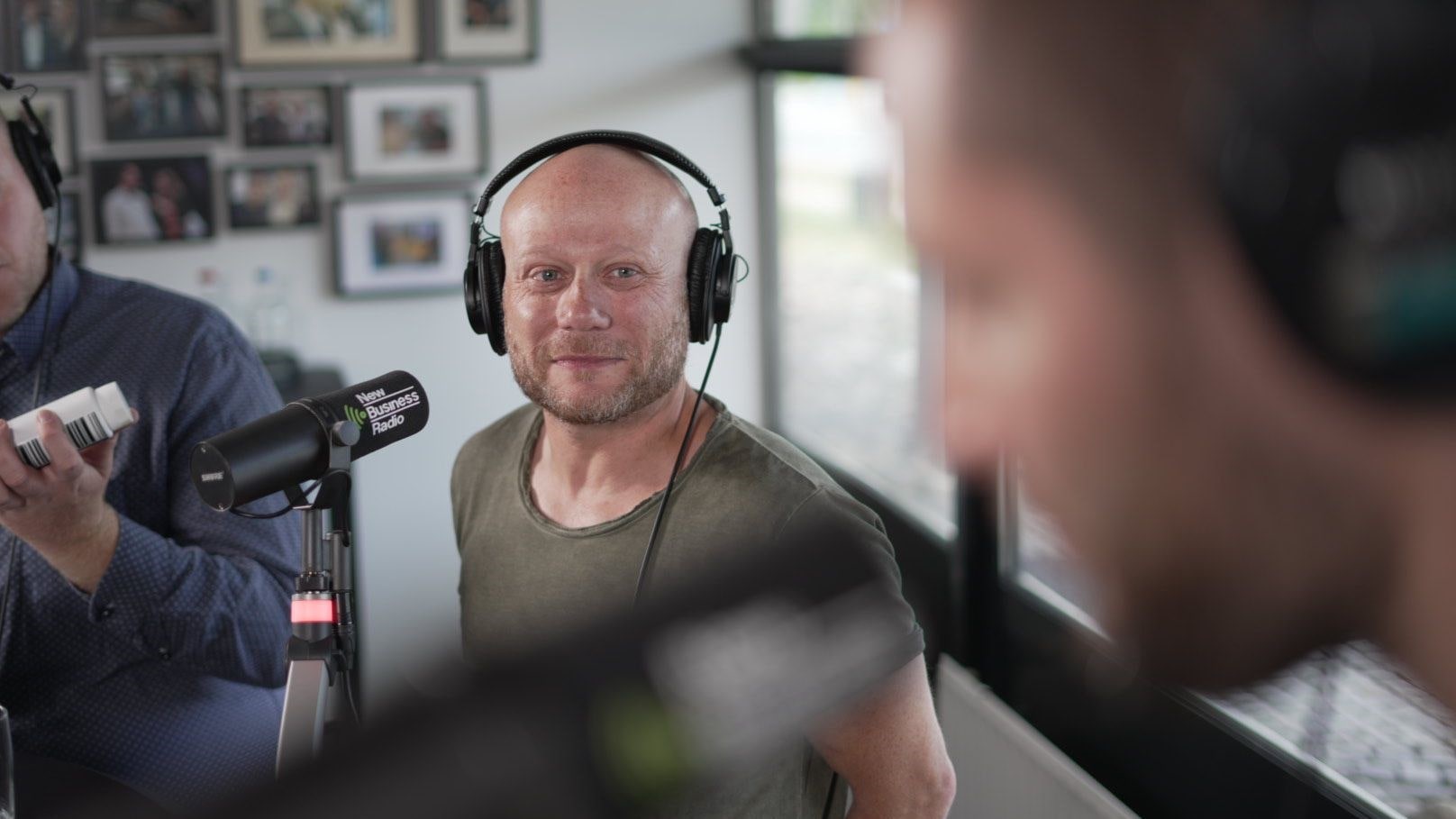 Jerremy Bulo van The Sauce te gast in de studio van De Ondernemer Live.