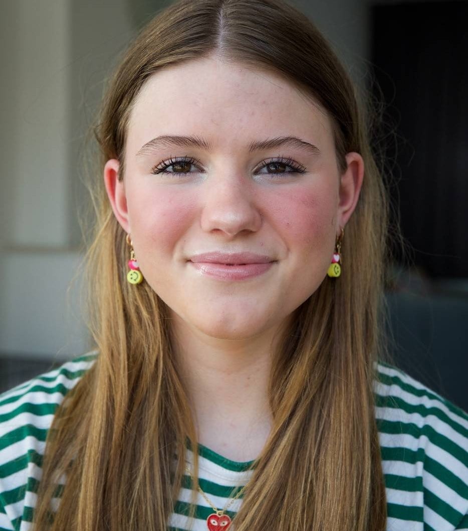 Tess van der Meer: ‘In een notitieboek doe ik mijn boekhouding.’ Foto: Het Parool/Sophie Saddington.