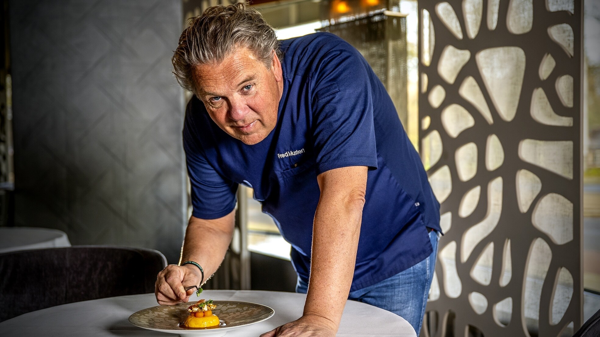 Chefkok Fred Mustert van restaurant Fred. Foto: Frank de Roo