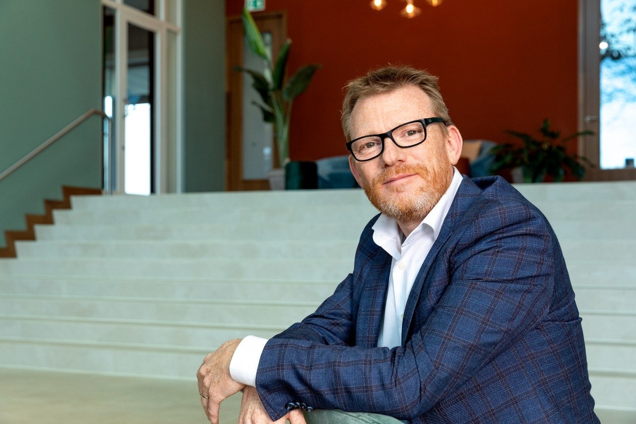 Steven Gudde, directielid van uitzender Olympia. Foto: Olympia