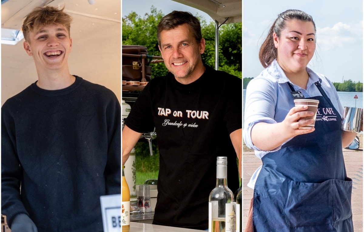 Drie foodtruckers getuigen over hun ervaringen in de wereld van eten en drinken. Foto: ADR