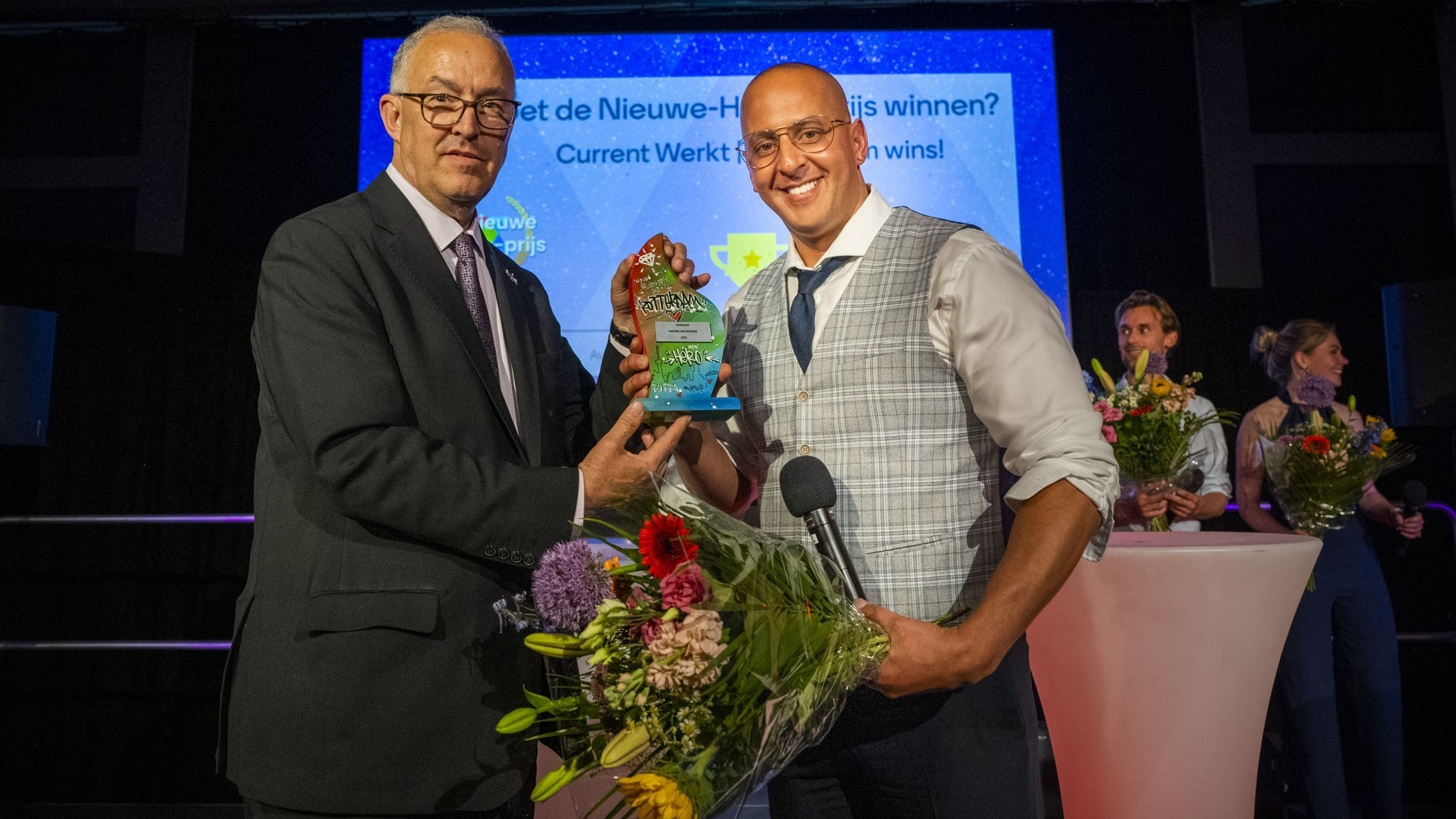 De Nieuwe Helden-prijs is gewonnen door Current Werkt. Foto: Frank de Roo
