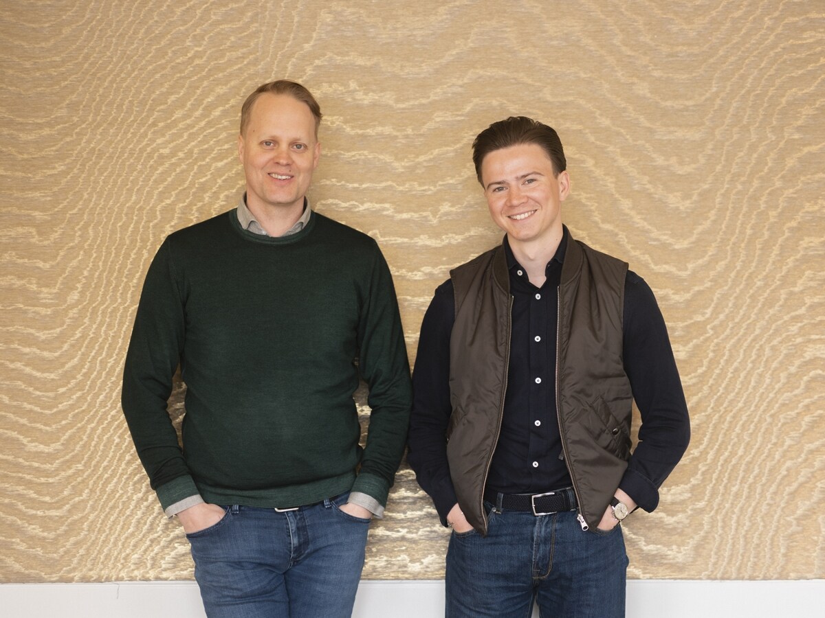 De twee oprichters van het financieringsplatform Broccoli, Derrick Neleman en Wouter Hagoort (r). Foto: Broccoli