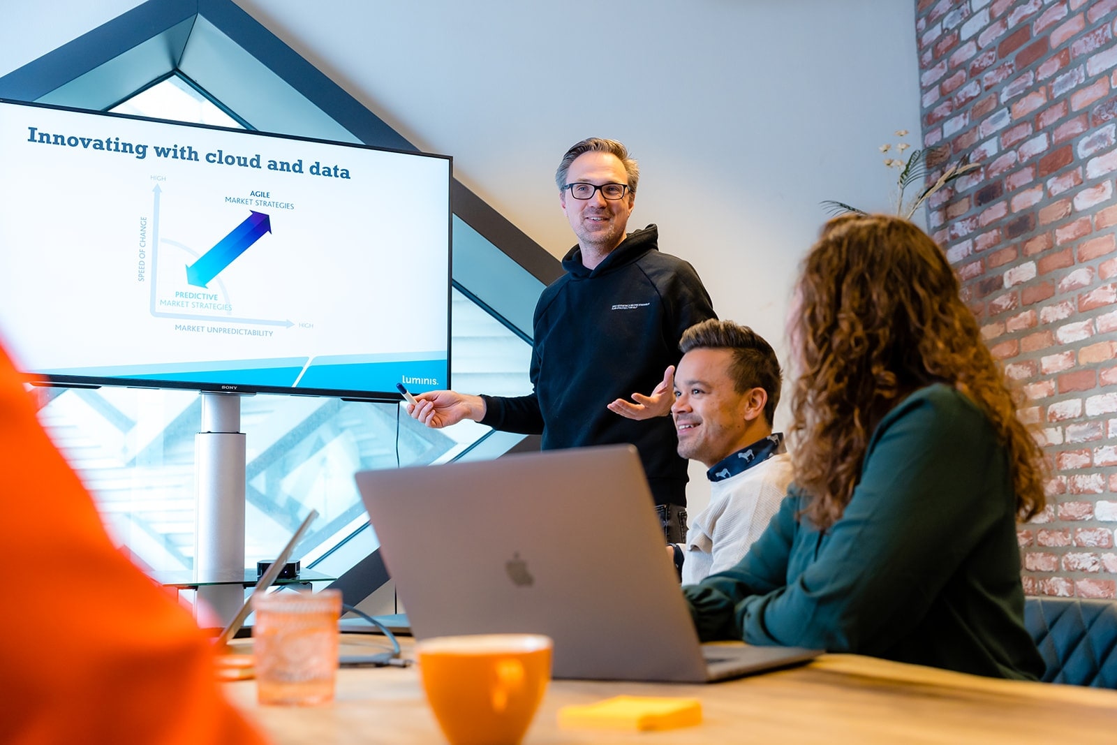 Luminis is een software- en technologiebedrijf. Vanuit diverse vestigingen werken 200 professionals aan technisch hoogwaardige oplossingen voor klanten. Foto: Luminis