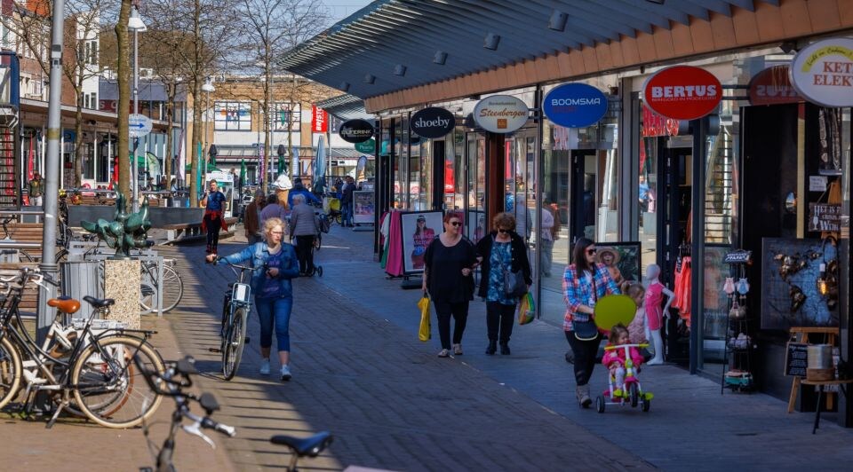 Winkeliers die dit jaar met een nieuw huurcontract voor vijf jaar te maken krijgen, zijn de dupe door de enorme inflatie waarop de nieuwe huur wordt gebaseerd. Foto ANP.