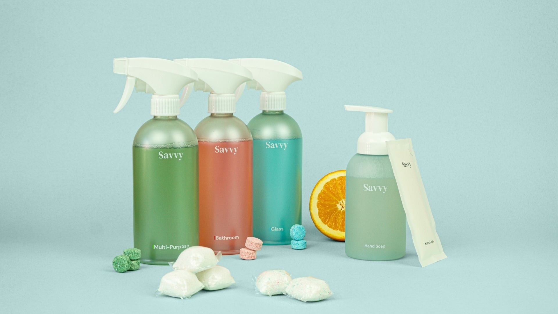 Het duurzame productaanbod van Savvy. Foto: Savvy.