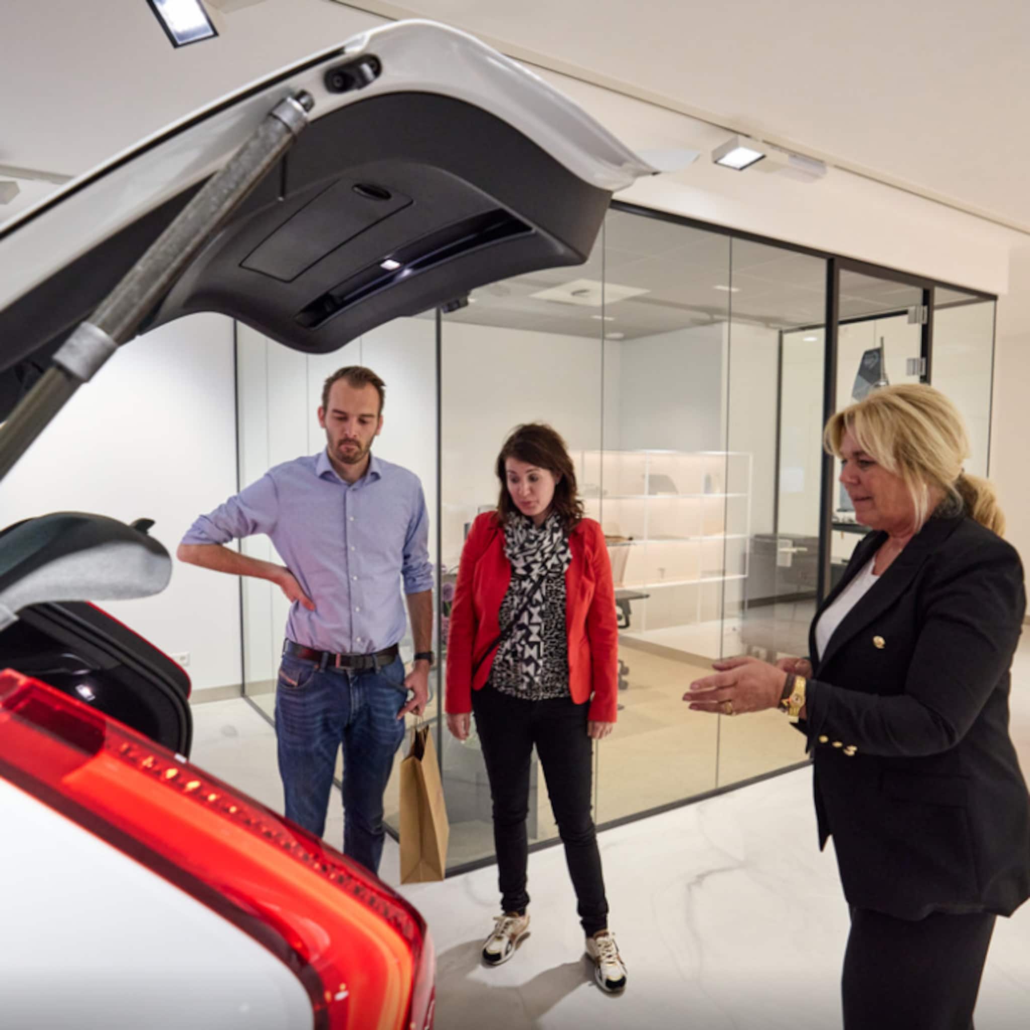 even een auto kopen in de binnenstad verrast dat consument al zo ver is