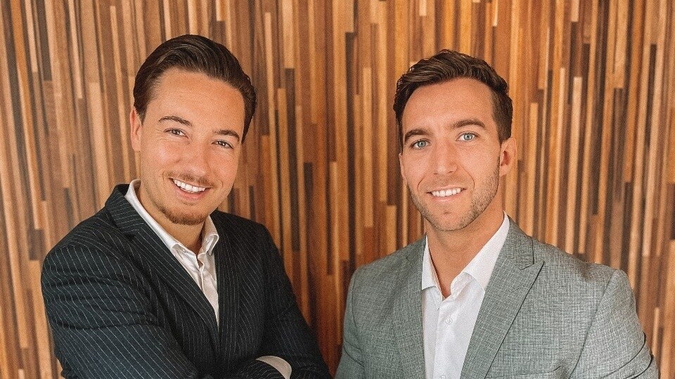 Danny Coppenrath (links) en Maurice Weber: ,,We hebben zeker een half miljoen euro aan eigen geld gestoken in MentorCalls.”