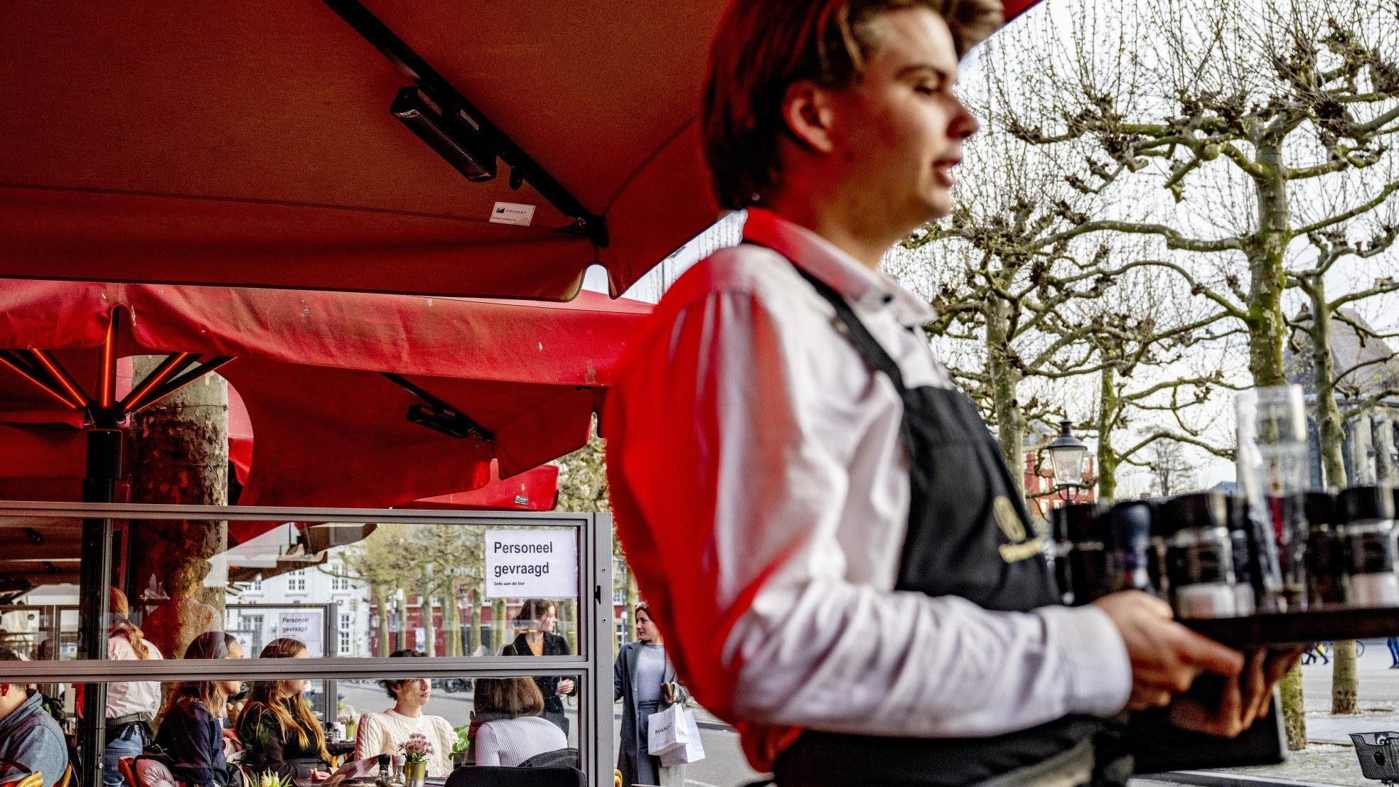 Personeel gezocht in een Maastrichtse horecazaak. Foto: ANP.