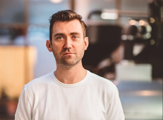 Oprichter van Man Met Bril Koffie Paul Sharo. Foto: Studio Unfolded/Man Met Bril Koffie ,
