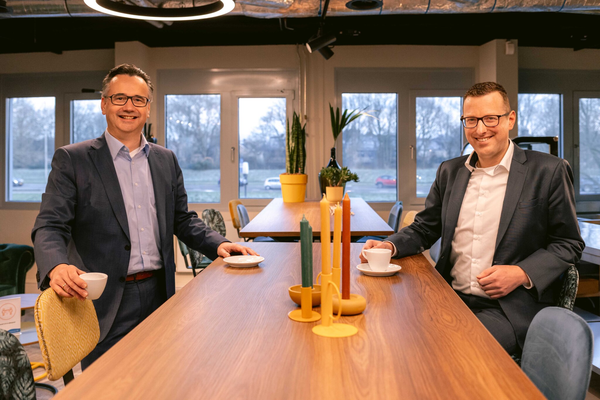 Kees Pater (marketing manager) en Ben Schraag (productmanager) van SnelStart. Foto SnelStart