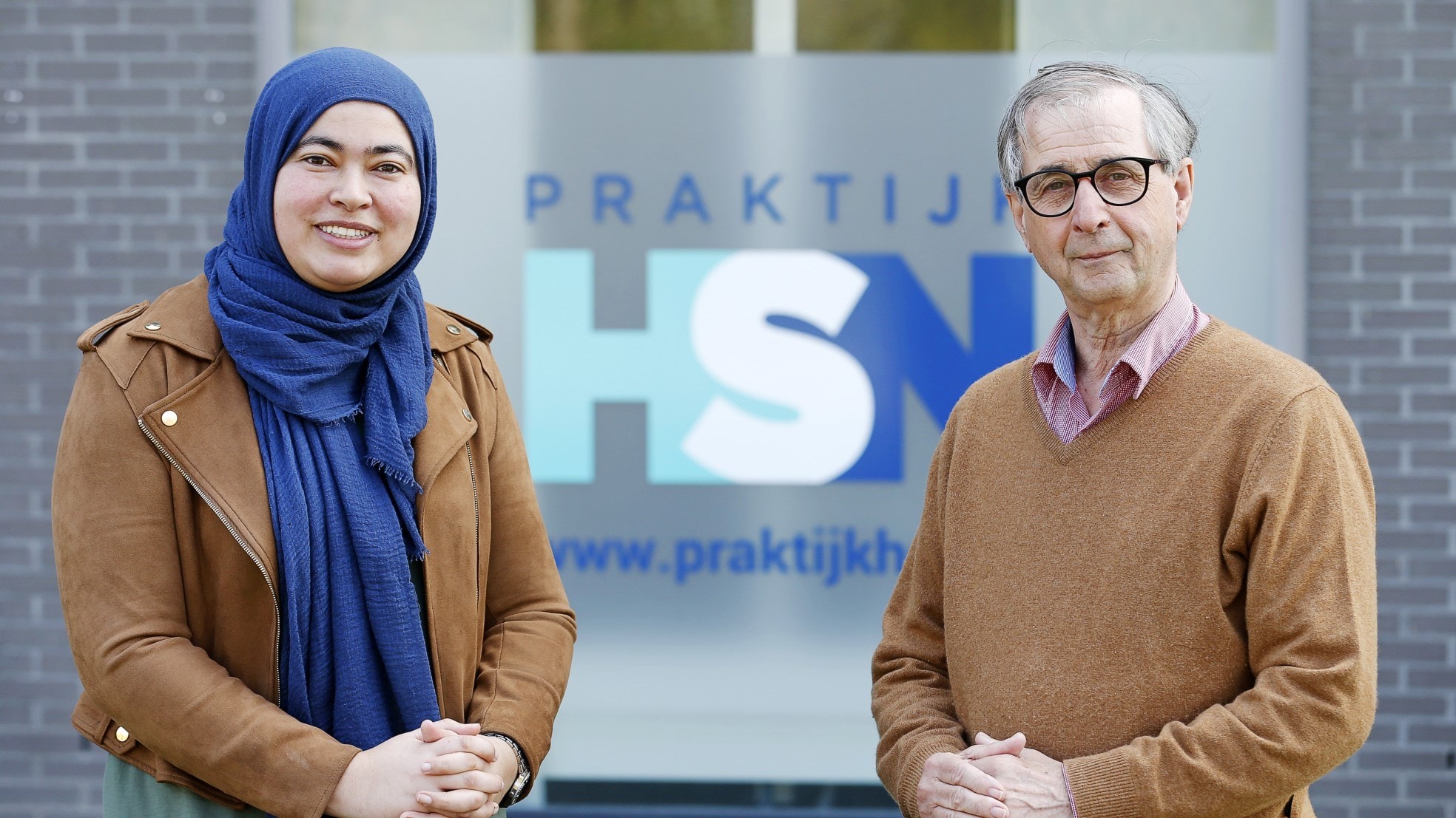 Jennet Ahbouk met haar coach Jan ten Bosch. Foto's: Ruud Voest
