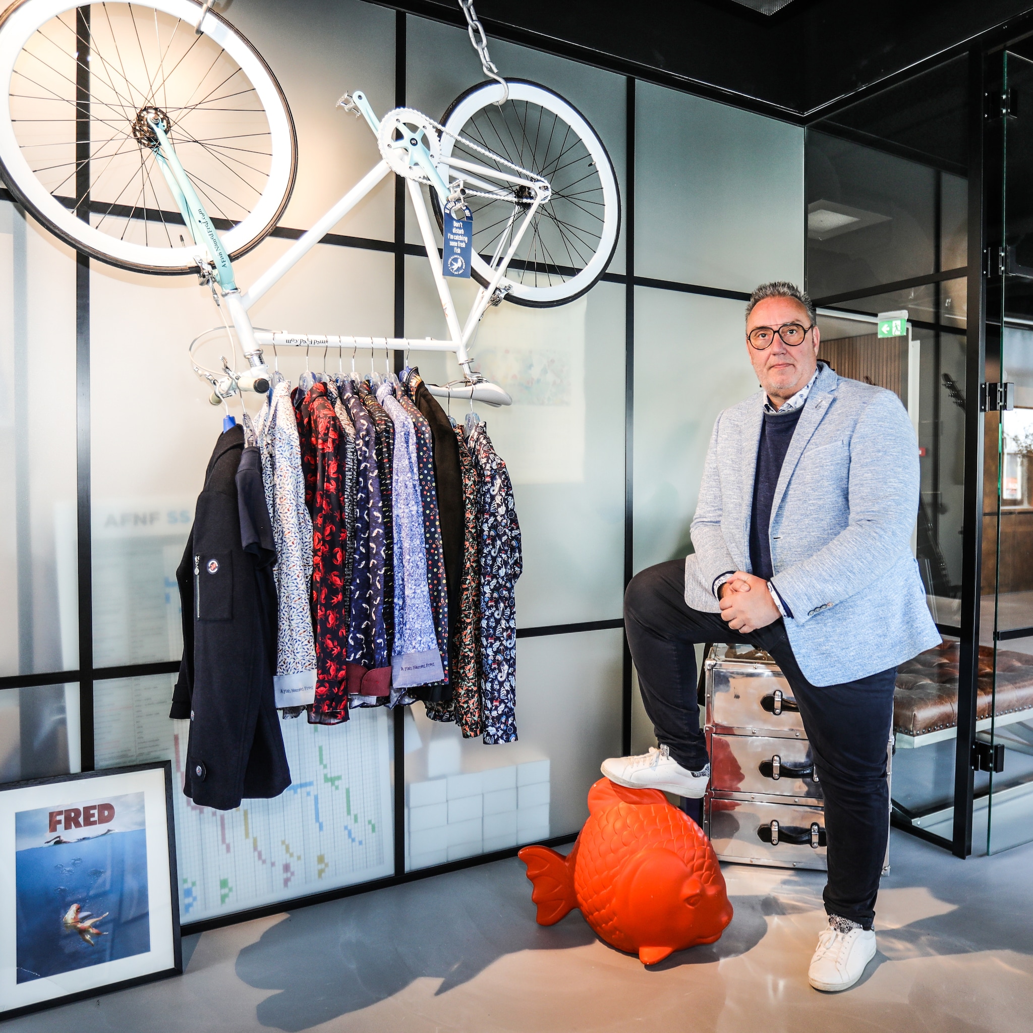 rob schalker a fish named fred winkel mall of the netherlands omzet verkopen
