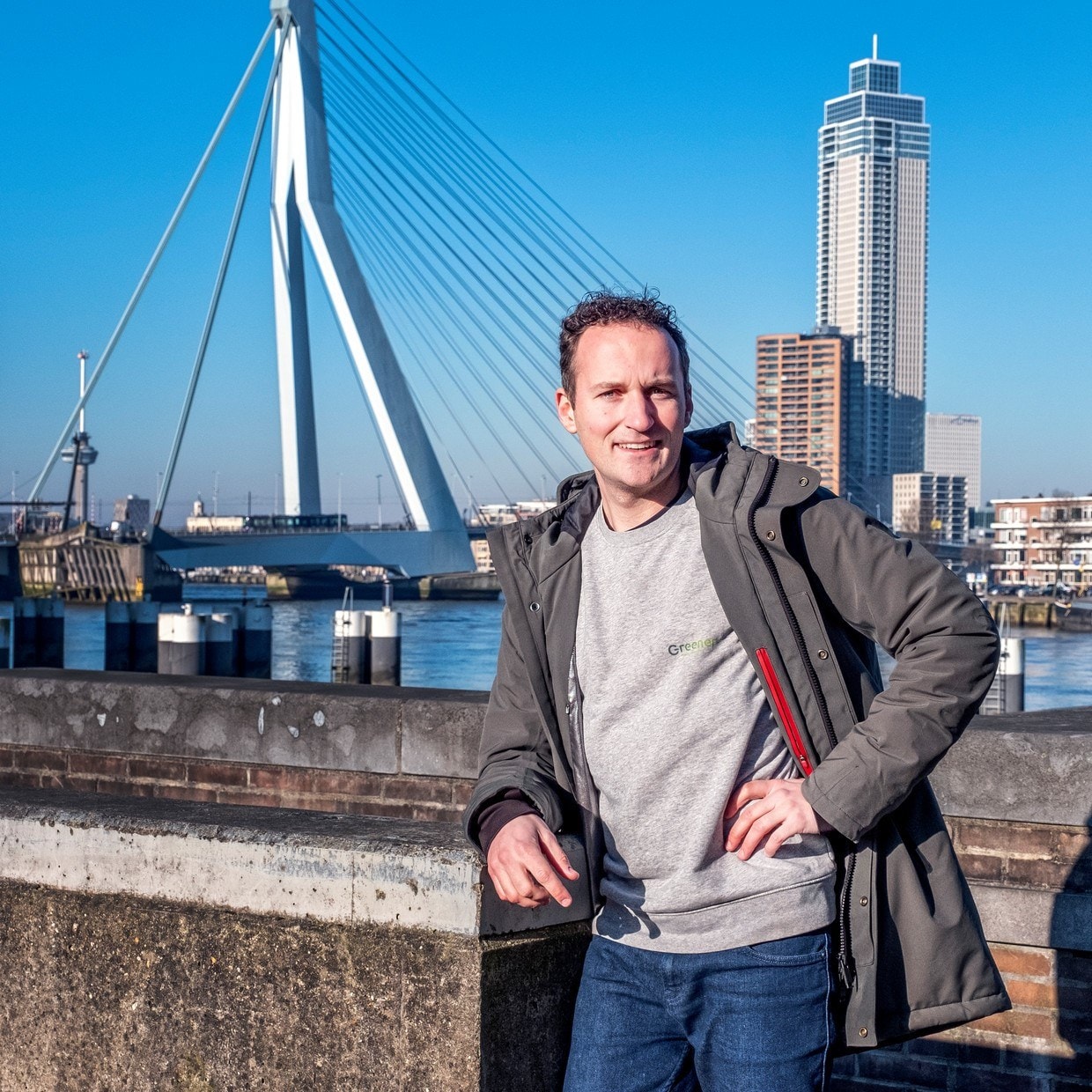 Klaas Akkerman is de ceo van Greener. Foto: Raymond Rutting