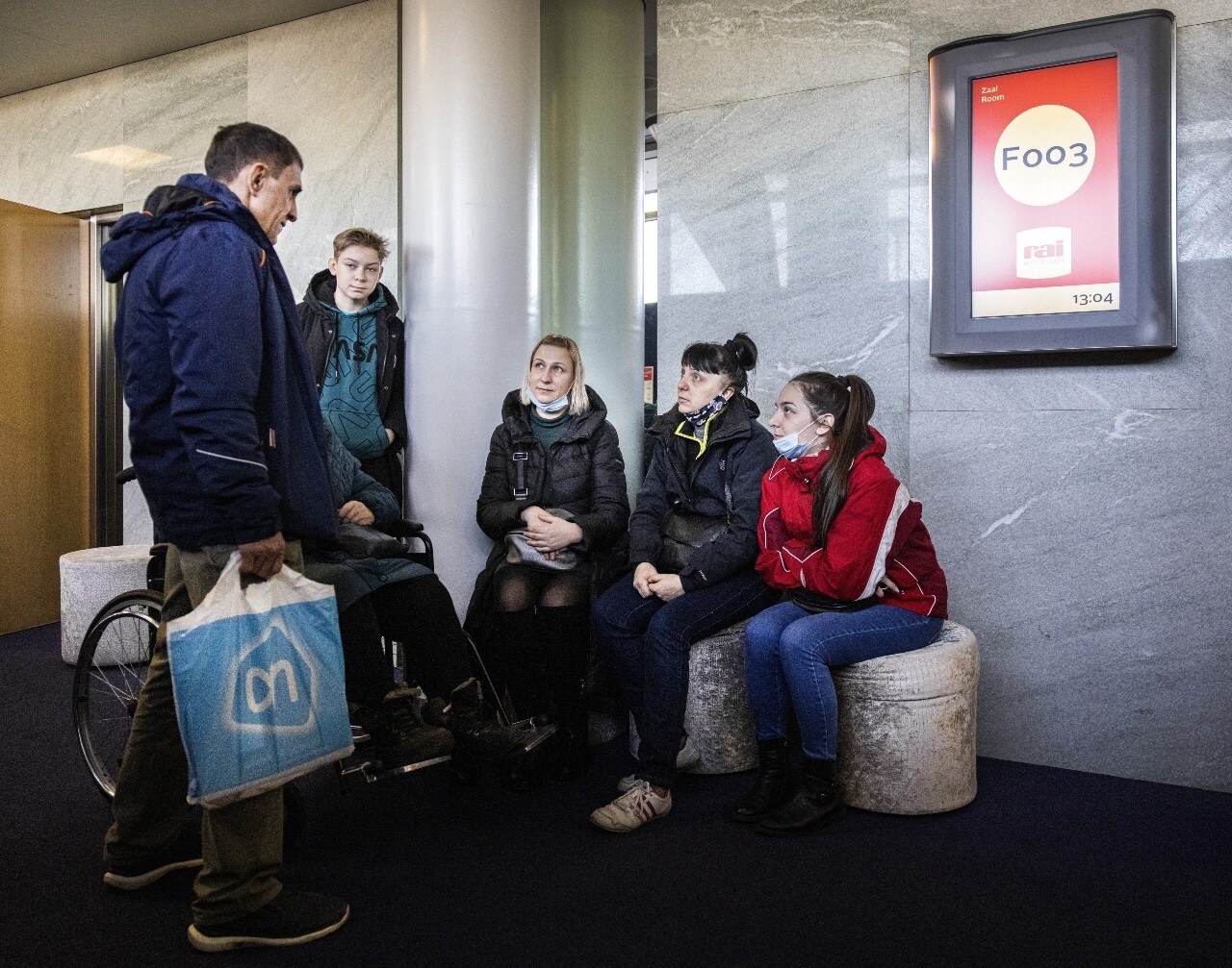 Werk biedt Oekraïense vluchtelingen veiligheid en waardigheid, menen uitzendbureaus. Foto: ANP.