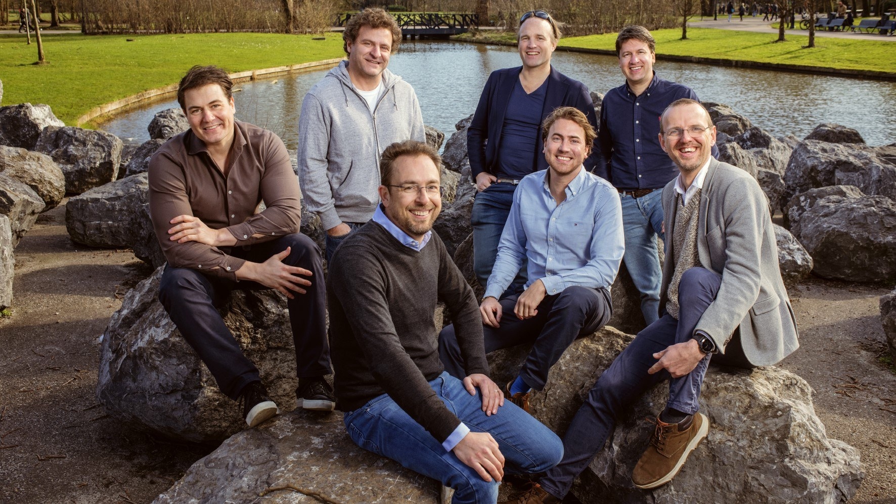 Het funding-team van oprichters van Shamrock Ventures. Foto: Shamrock Ventures