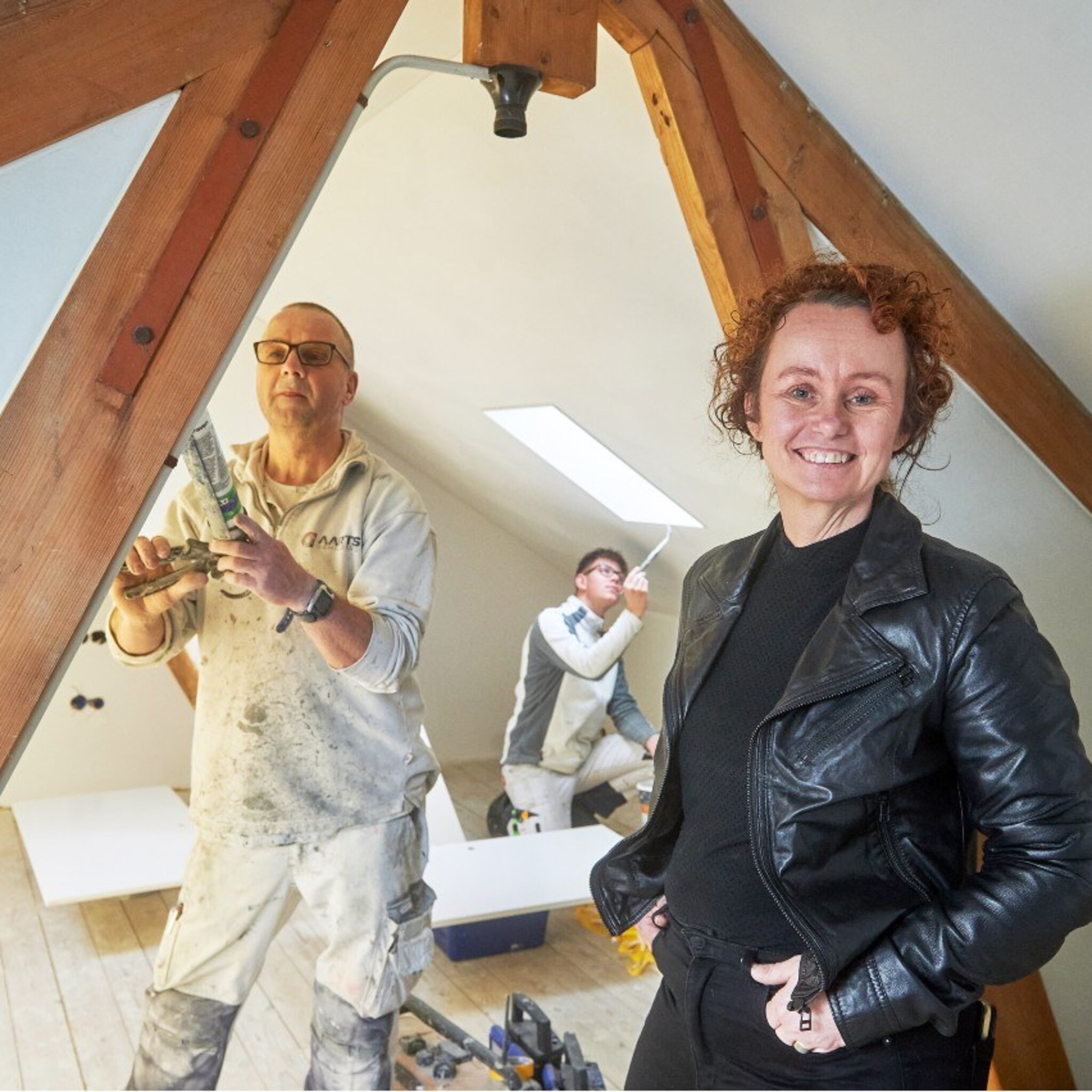 ondernemer anka aarts vertrouwt op vakmensen met een rugzakje