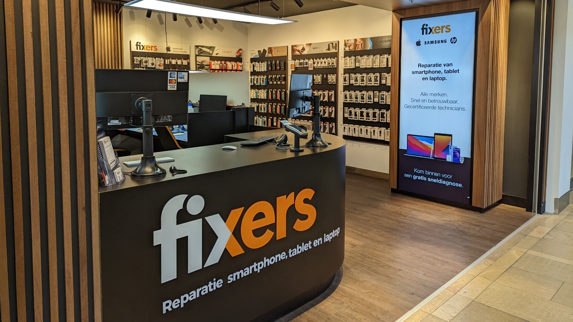 Fixers' filiaal in Amstelveen. Foto: Fixers