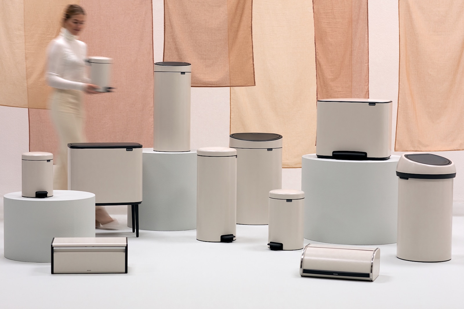 Enkele producten uit het assortiment van Brabantia.