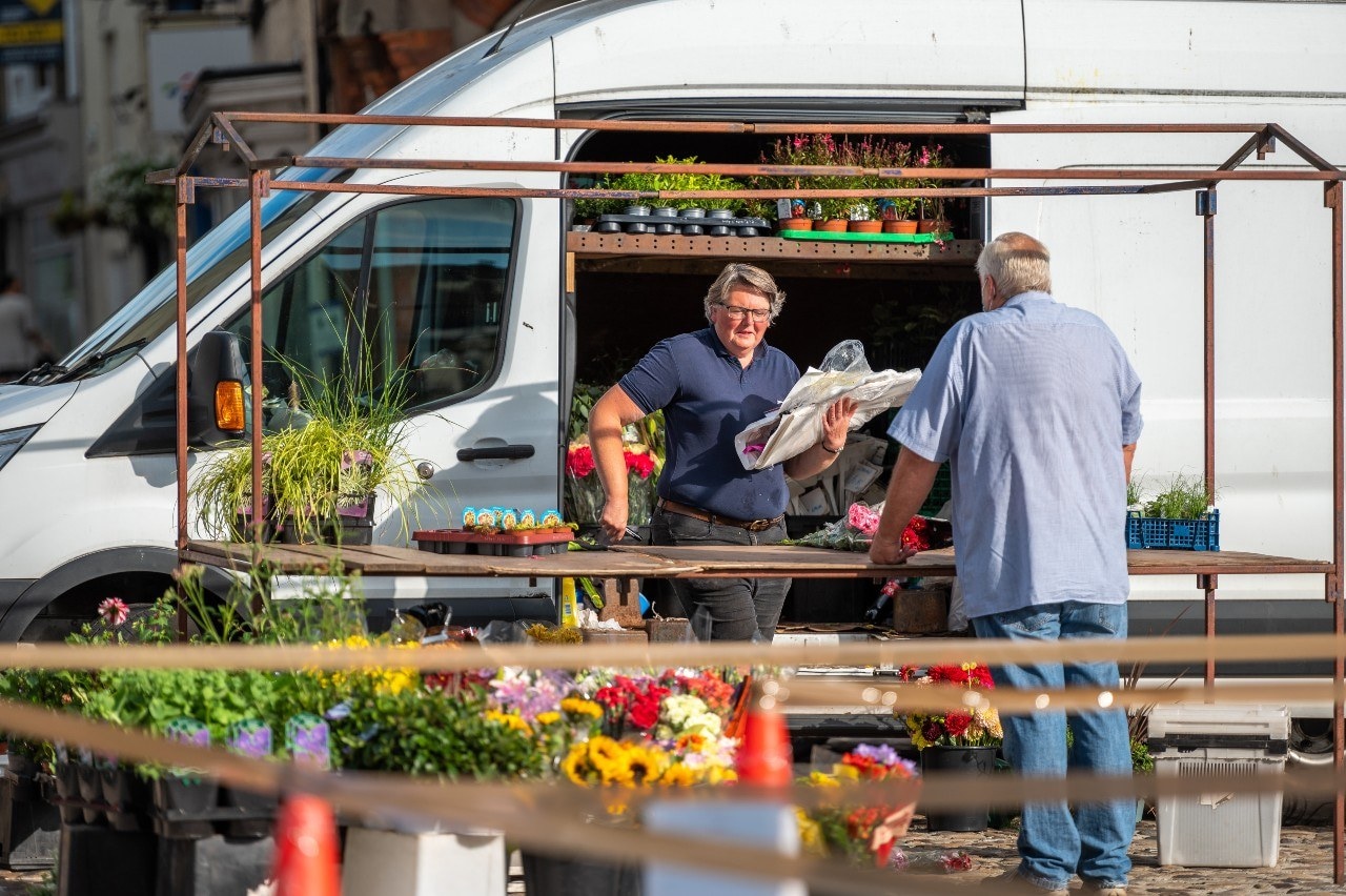 Met name oudere ondernemers stoppen als markthandelaar. Foto: Shutterstock