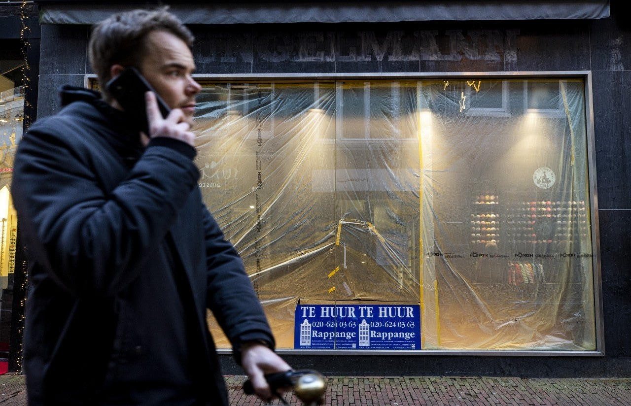 In juni 2021 was er 11,6 procent leegstand in de binnenstad. Foto: ANP.
