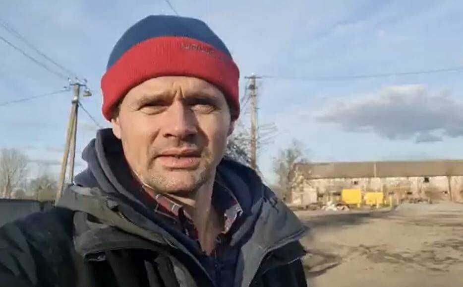 De Nederlandse boer Kees Huizinga is actief in Oekraïne. Foto: Kees Huizinga