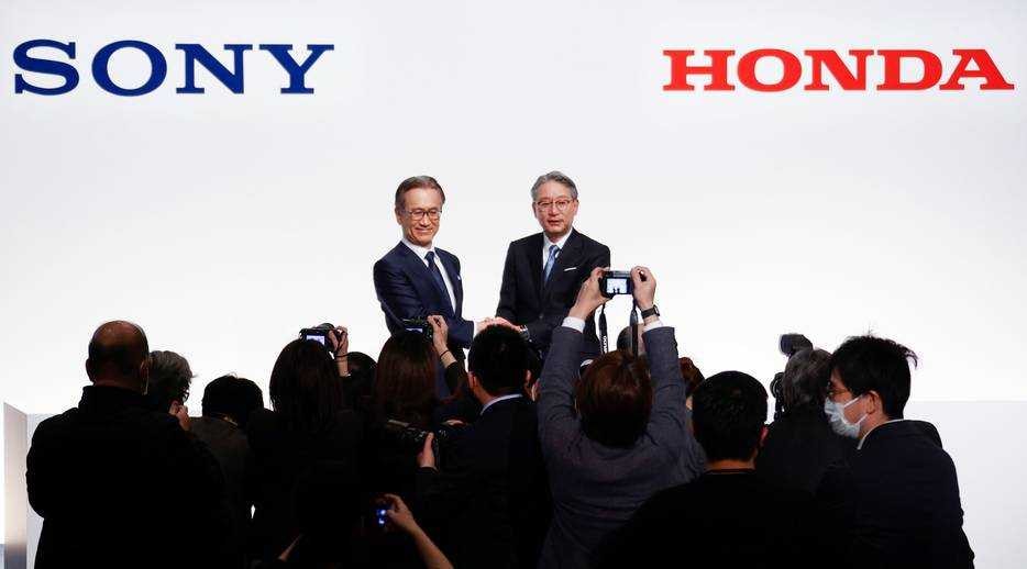 japanse merken sony en honda bouwen samen elektrische auto