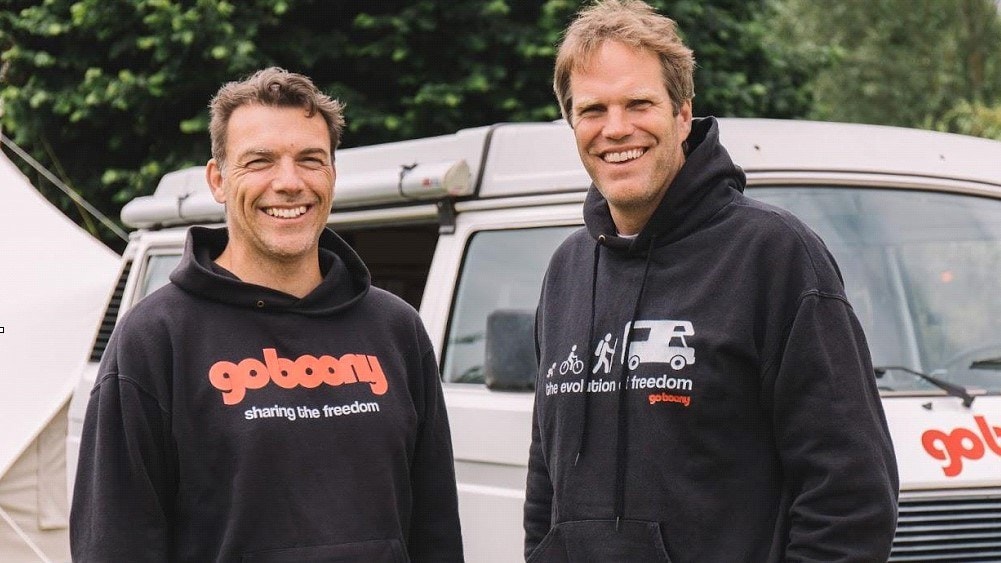 Goboony-oprichters Mark de Vos (links) en Foppe Mijnlieff.
