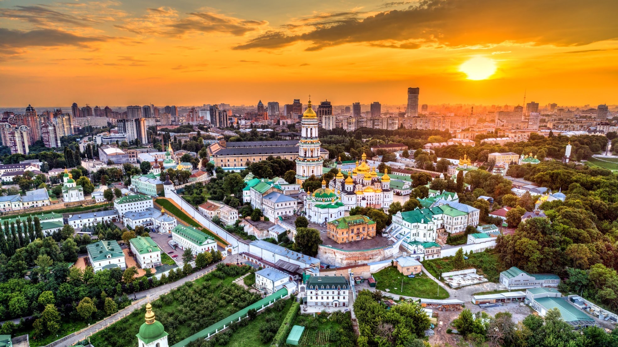 Kiev als vakantiebestemming? Na corona krijgt de reiswereld door de oorlog in Oekraïne weer een tik te verwerken. Foto: Shutterstock