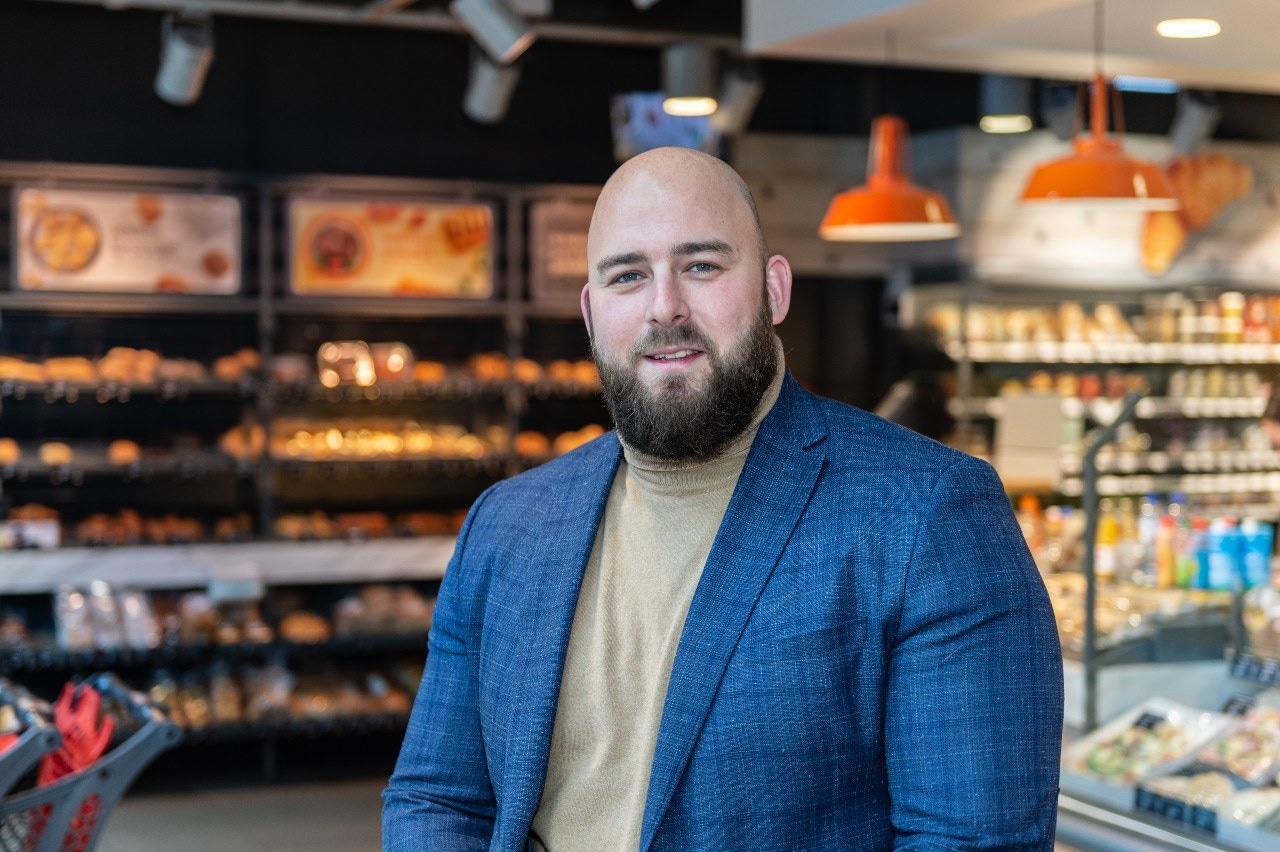 Glenn Alders: ,,Met je winkel sta je midden in de gemeenschap.” Foto: Suzan Fotografie