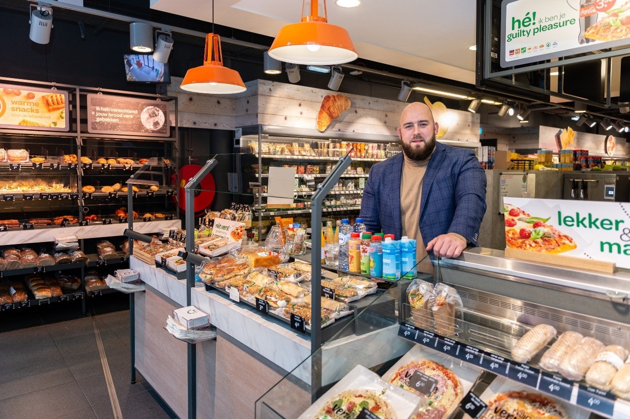 Glenn Alders: ,,Ik heb niet lang hoeven nadenken om bij SPAR te komen.” Foto: Suzan Fotografie