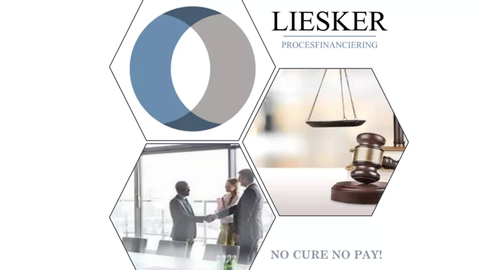 Liesker Procesfinanciering bestaat nu elf jaar, opgericht door oud-advocaat Chris Liesker en zijn dochter Sara. Foto Liesker Procesfinanciering