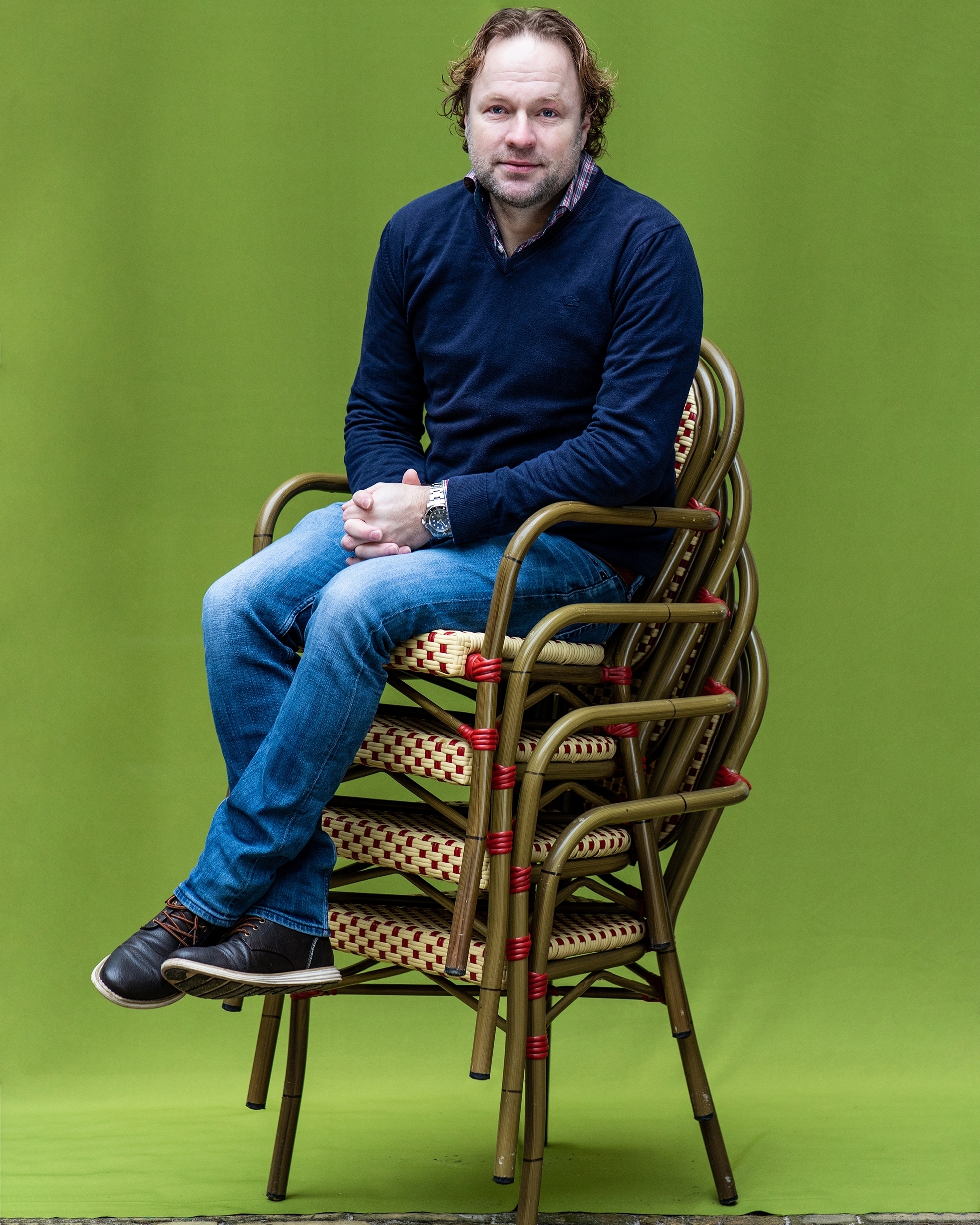 Horecaondernemer Pim Evers vindt het hoog tijd dat er versoepelingen komen. Zeker voor de nachthoreca, want die worden volgens de Amsterdammer 'gediskwalificeerd'. Foto: Nosh Nereh