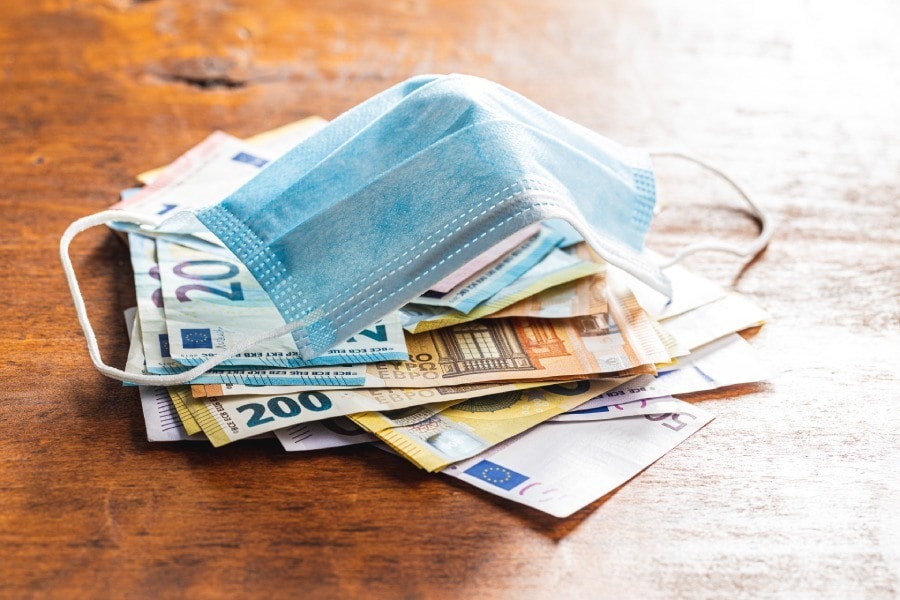 De lockdown van eind 2021 heeft geleid tot veel aanvragen voor loonsteun. Foto: Shutterstock