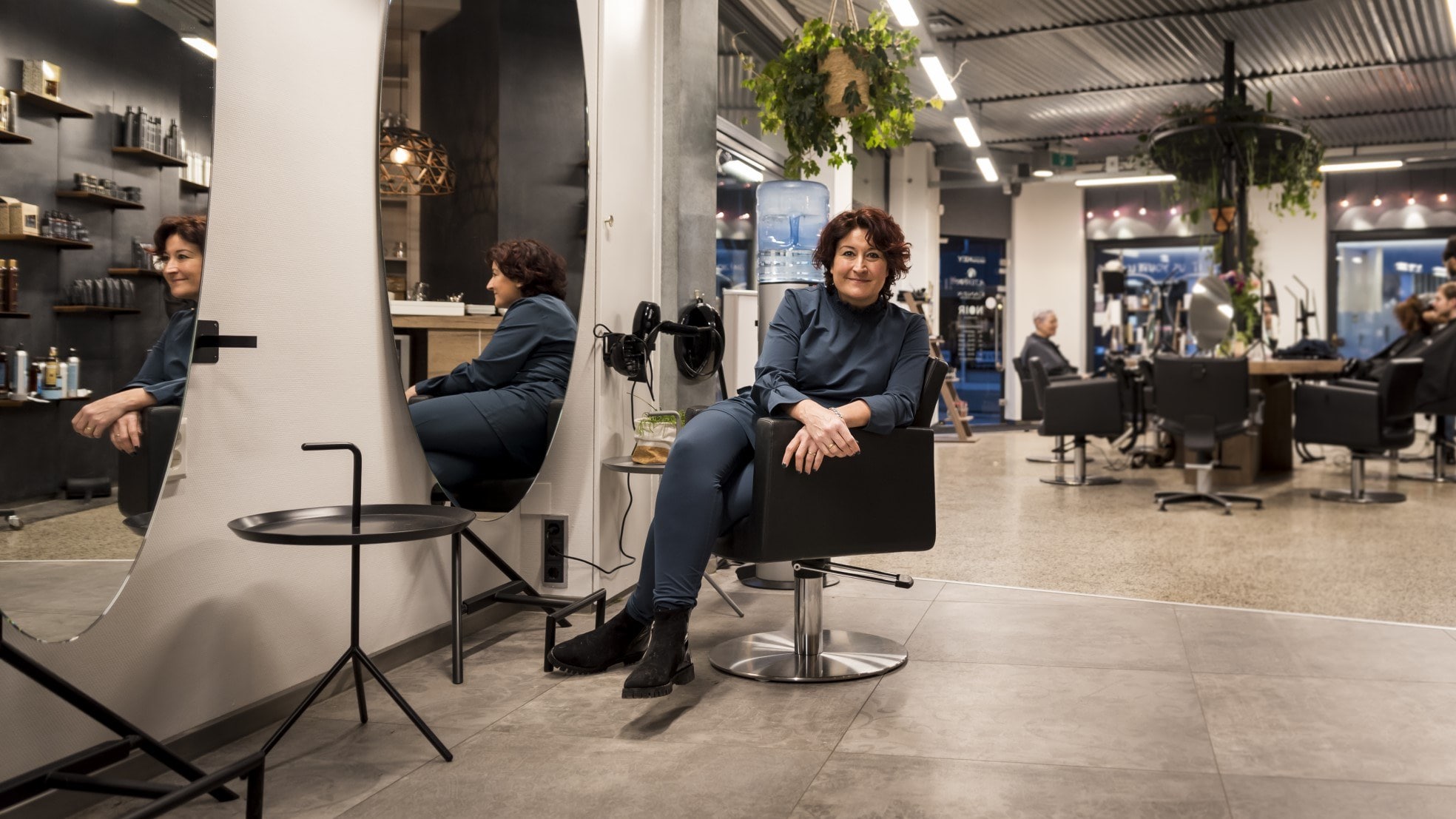 Brigiet Schoenmaker, eigenaresse van kapsalon Styling'S in Hengelo. Foto: Charissa van Willigen