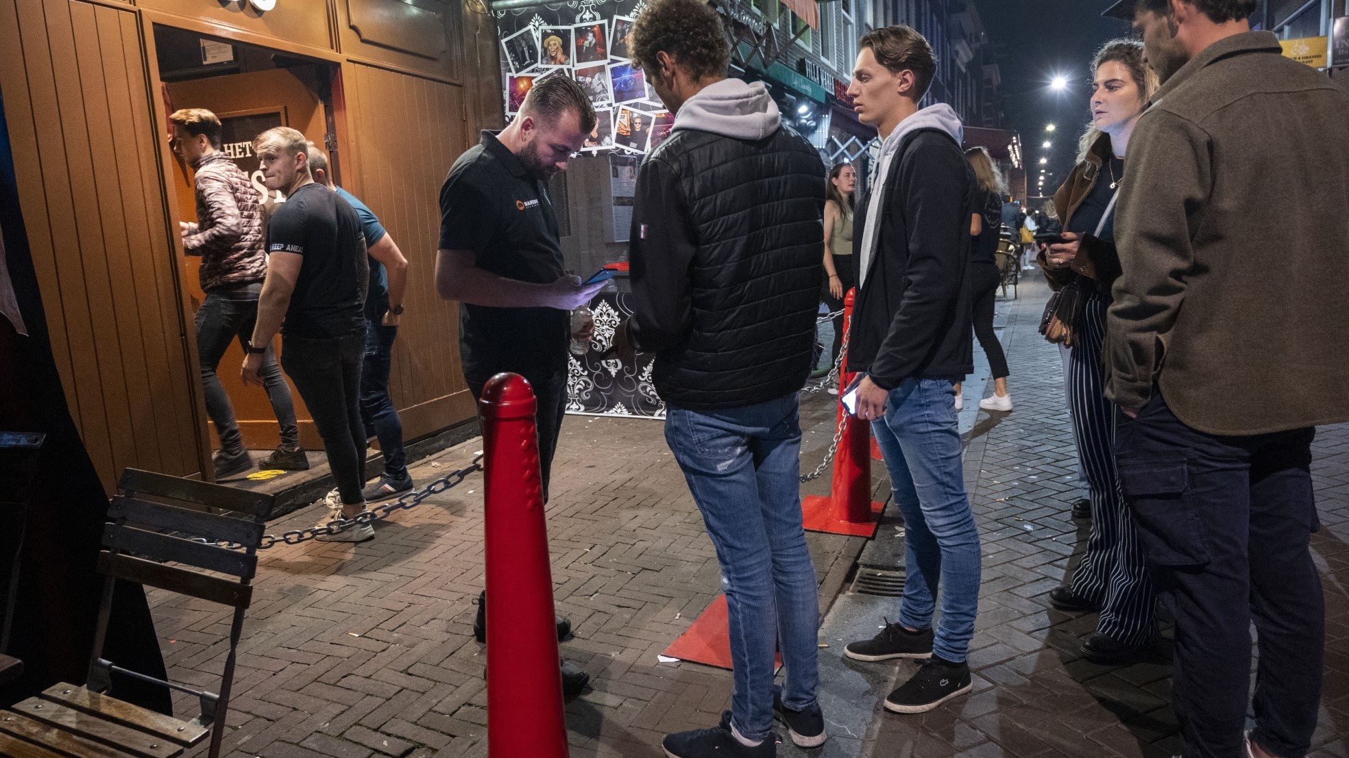 Uitgaanspubliek vorig jaar in het hoofdstedelijke nachtleven. Foto: ANP