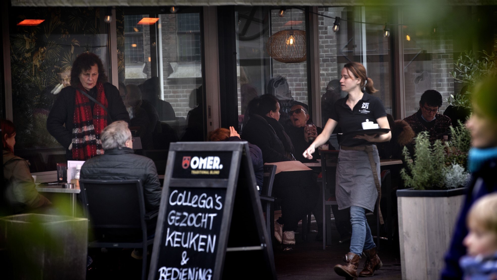Personeel gevraagd in de Helmondse horeca. Foto: Rene Manders