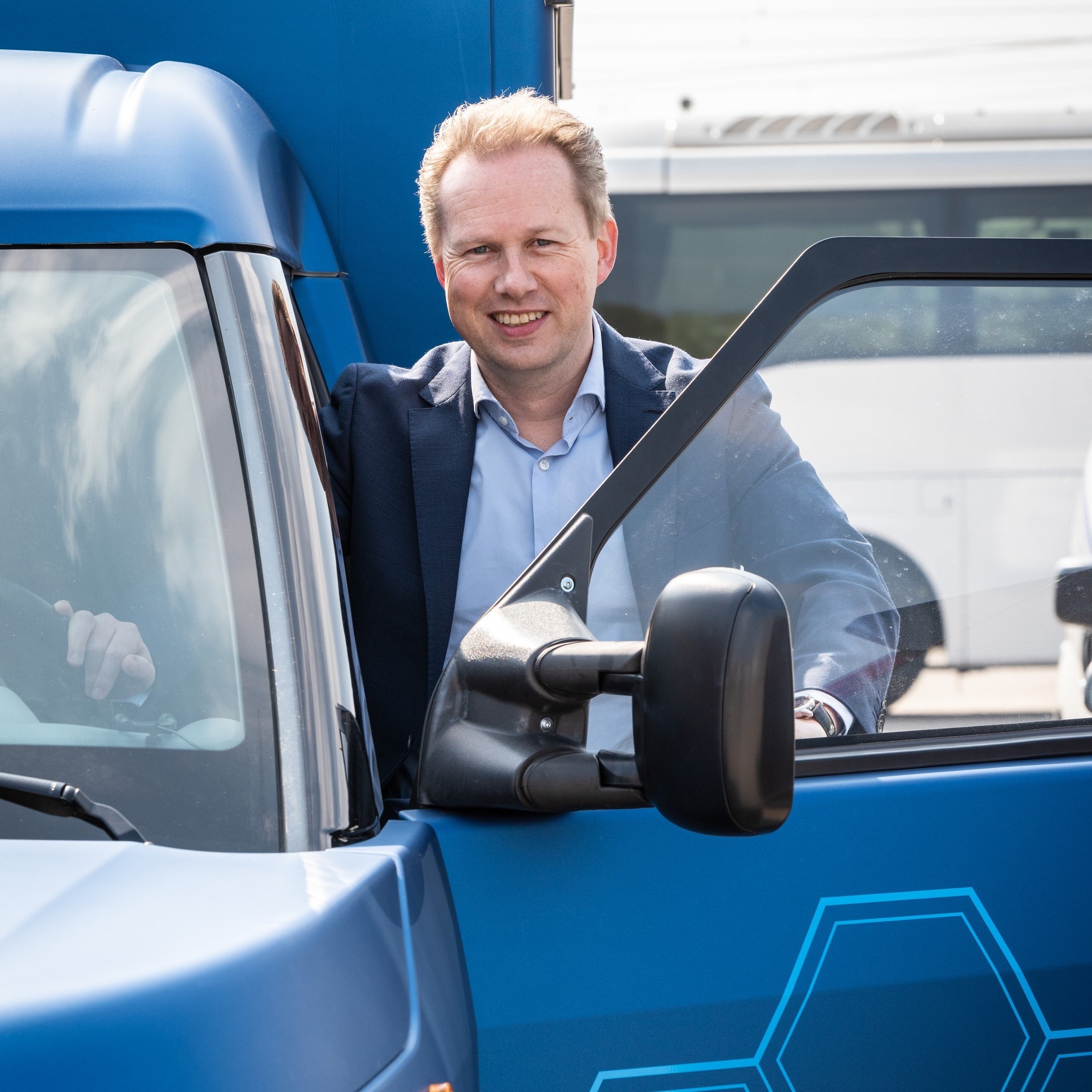 Gert-Jan Jonker, general manager van Bluekens EV.