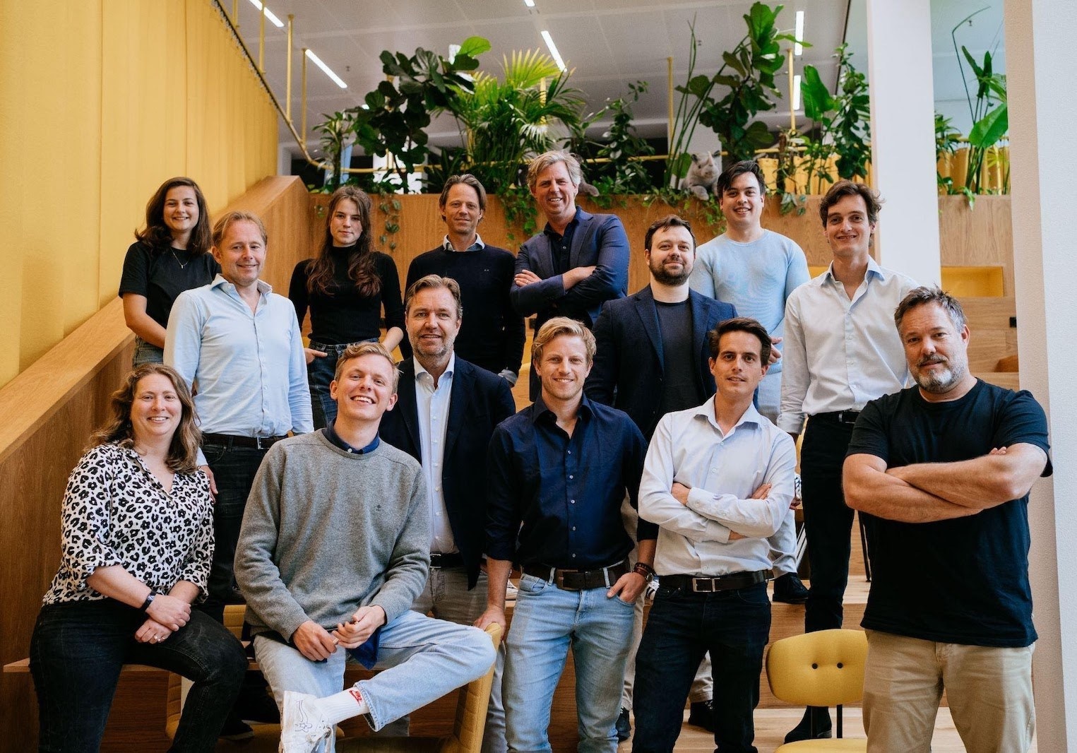 Het team van DutchFounders. Foto: DutchFounders