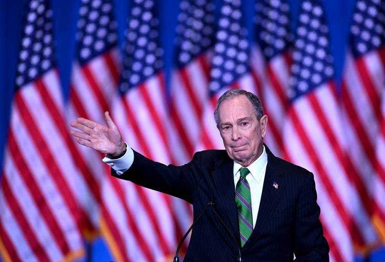 Amerikaanse zakenman Michael Bloomberg investeert 1 miljoen dollar in Rotterdams Rikx. Foto: AFP